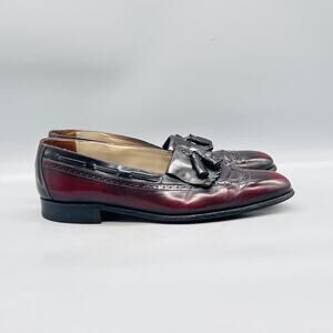Keith Highlander | eBay Keith Highlander burgundy leather loafer size 11.5 main image 1